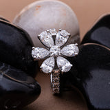 TAGUS PLUMERIA RING "FLORA".
