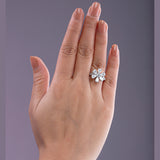 TAGUS PLUMERIA RING "FLORA".
