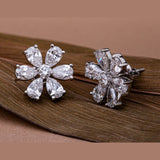 TAGUS PLUMERIA EARRINGS "FLORA".