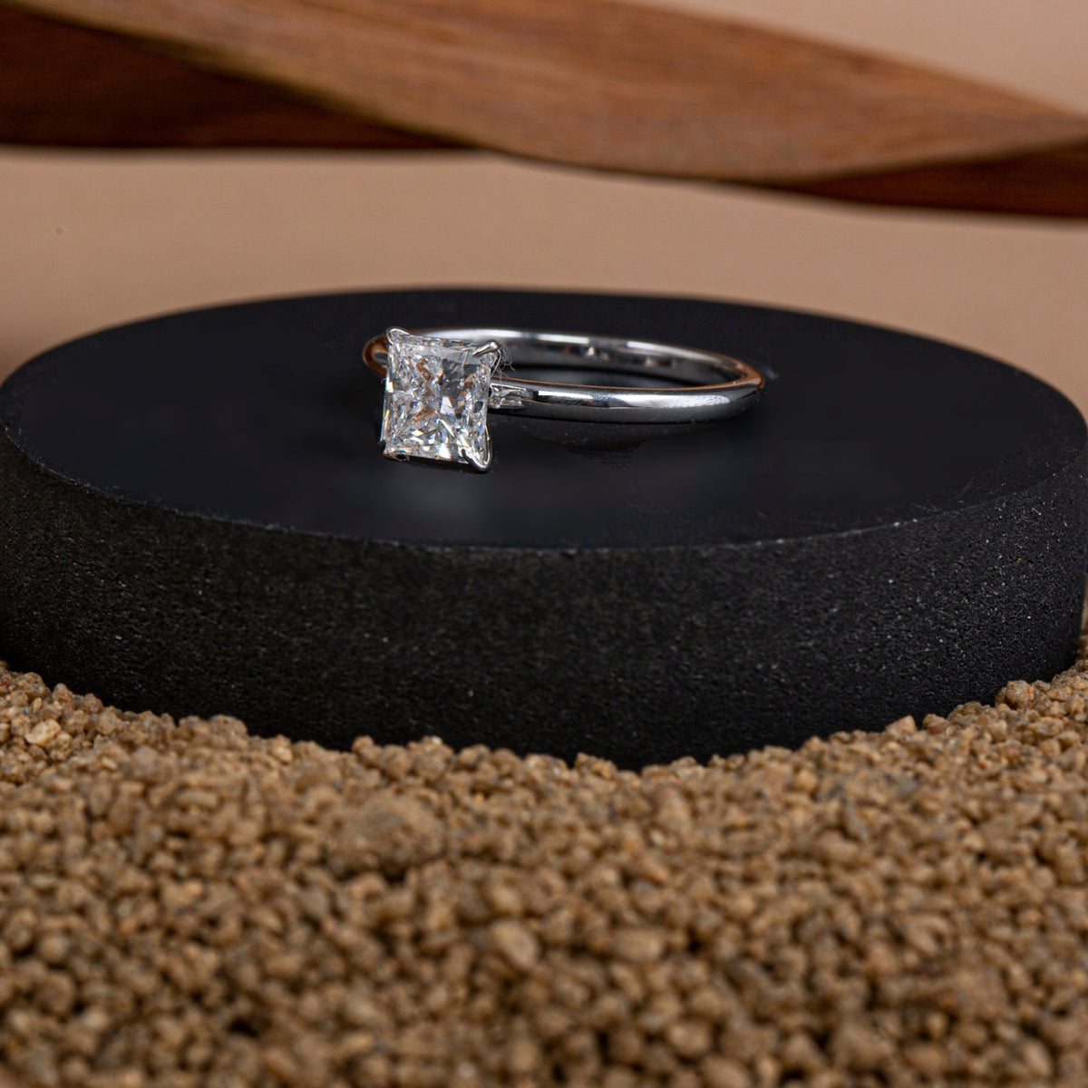 Princess Cut Diamond Ring.