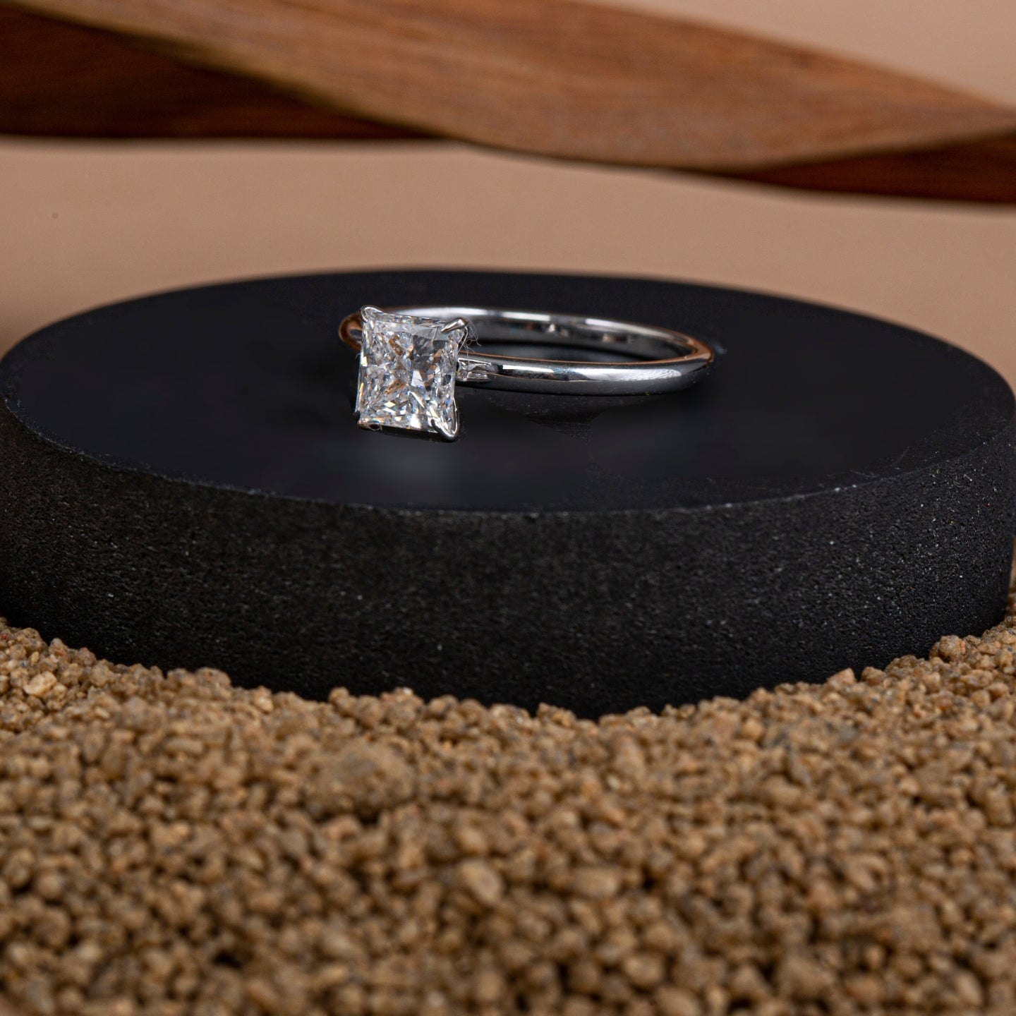 Princess Cut Diamond Ring.