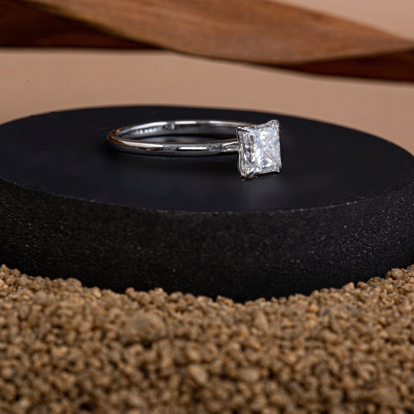 Princess Cut Diamond Ring.