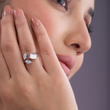 The Trinity Bypass Diamond Ring.