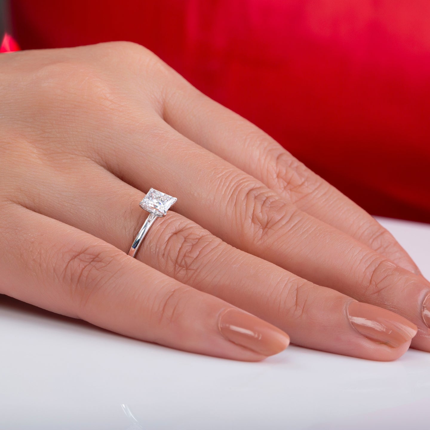Princess Cut Diamond Ring.