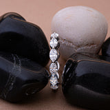 Marquise Éclat Eternity Band.