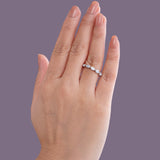 Marquise Éclat Eternity Band.